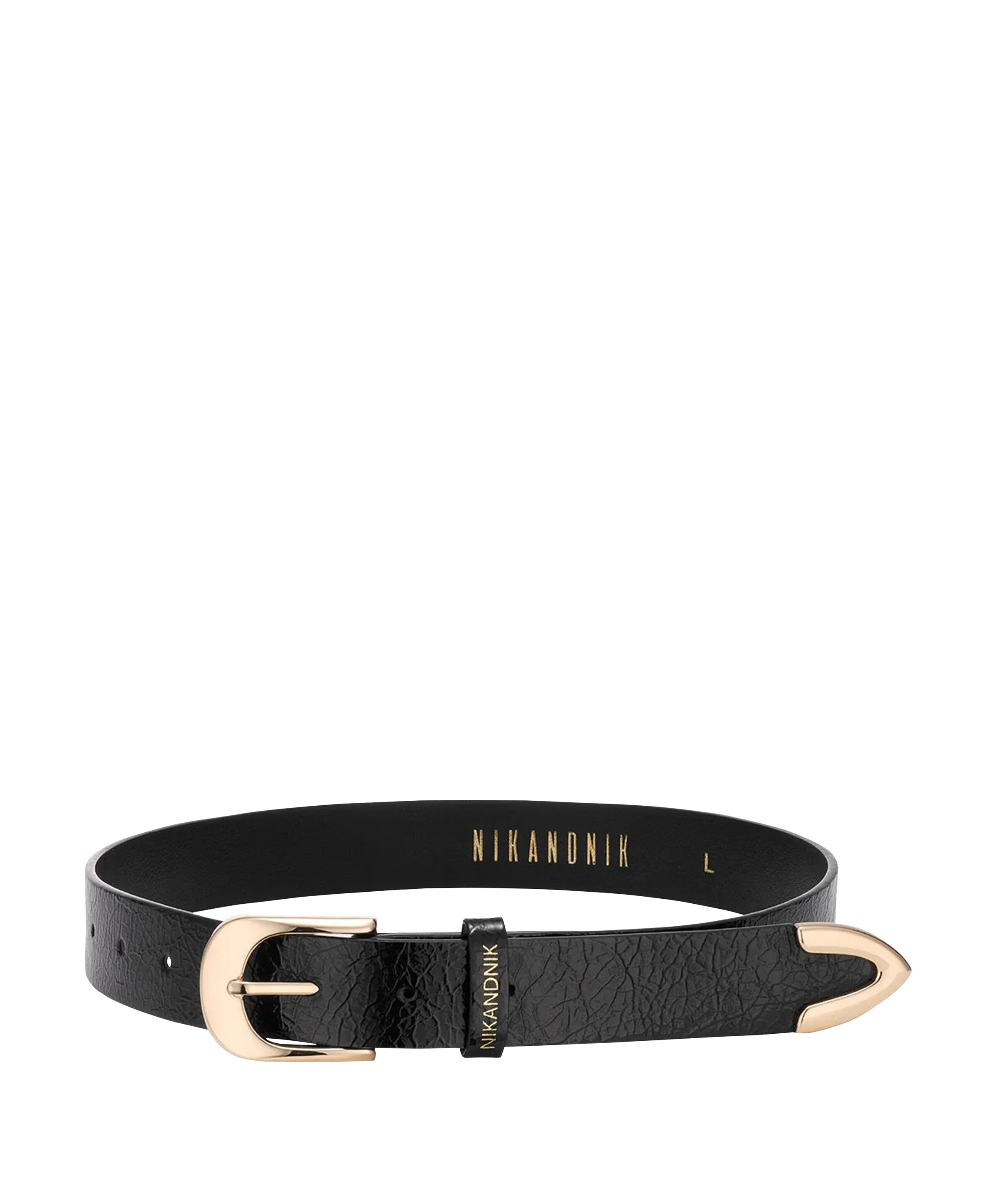 NIK & NIK Meisjes riem zwart