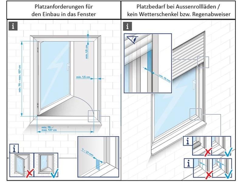 tesa Grössenverstellbares Fliegengitter FALT Fenster, Weiss Faltbarer Insektenschutz für Fenster 80 x 80 cm bis 140 x 140 cm