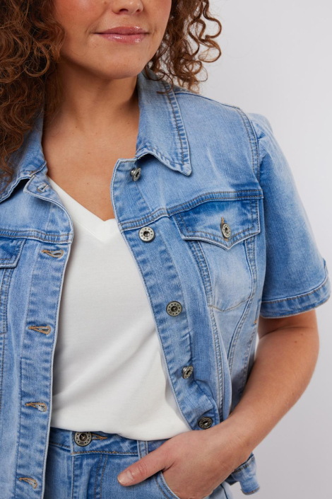 C&S The Label blauwe dames jas