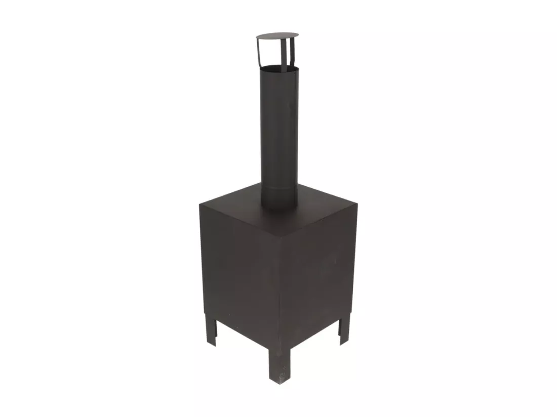 Poêle de terrasse S Noir