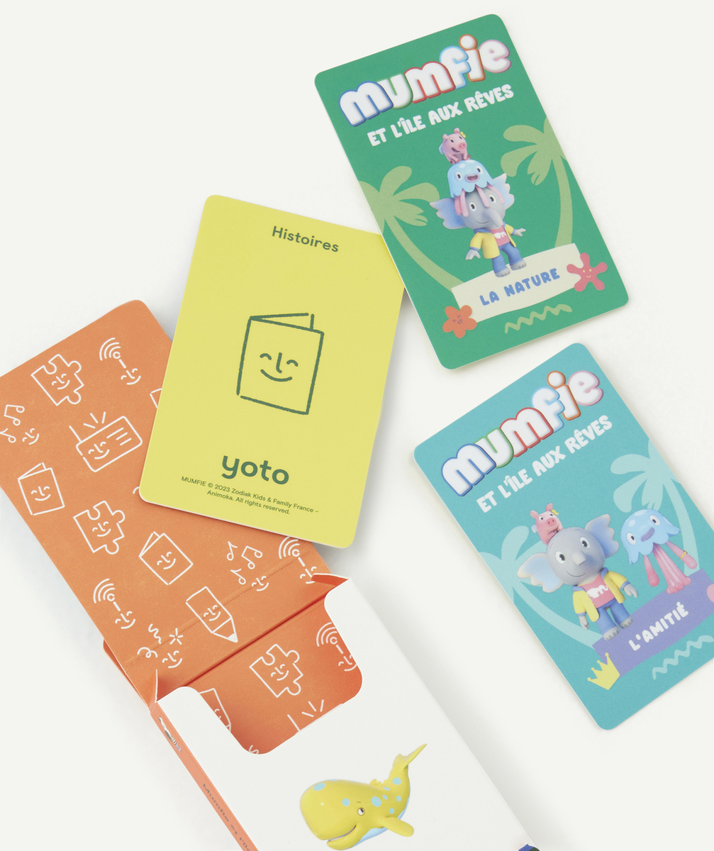 YOTOPACK DE 3 CARTES HISTOIRES AUDIO MUMFIE ET L'ÎLE AUX RÊVES