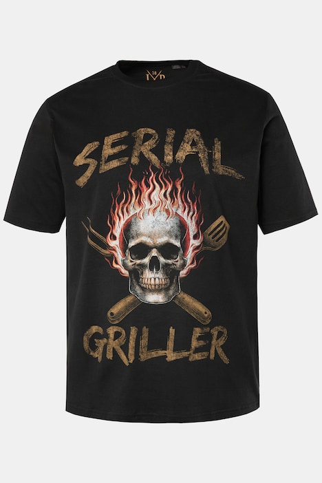 T-Shirt, Halbarm, Serial Griller, bis 8 XL