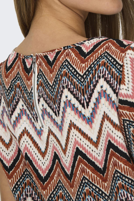 Only multi color dames t-shirt