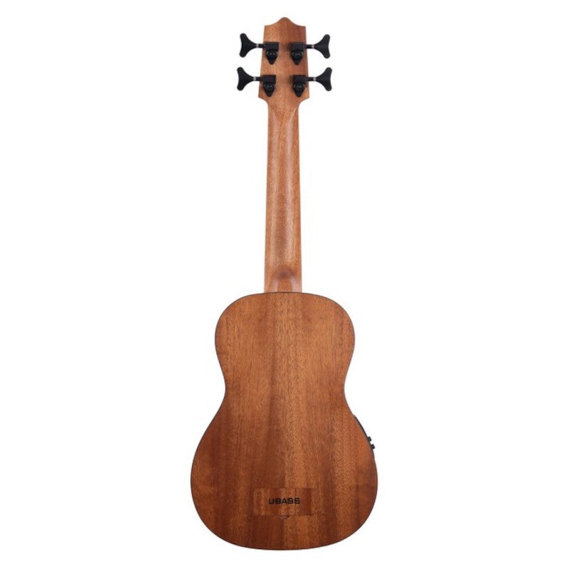 Kala U-Bass Rumbler Mahogany elektrisch-akoestische bas ukelele met gigbag