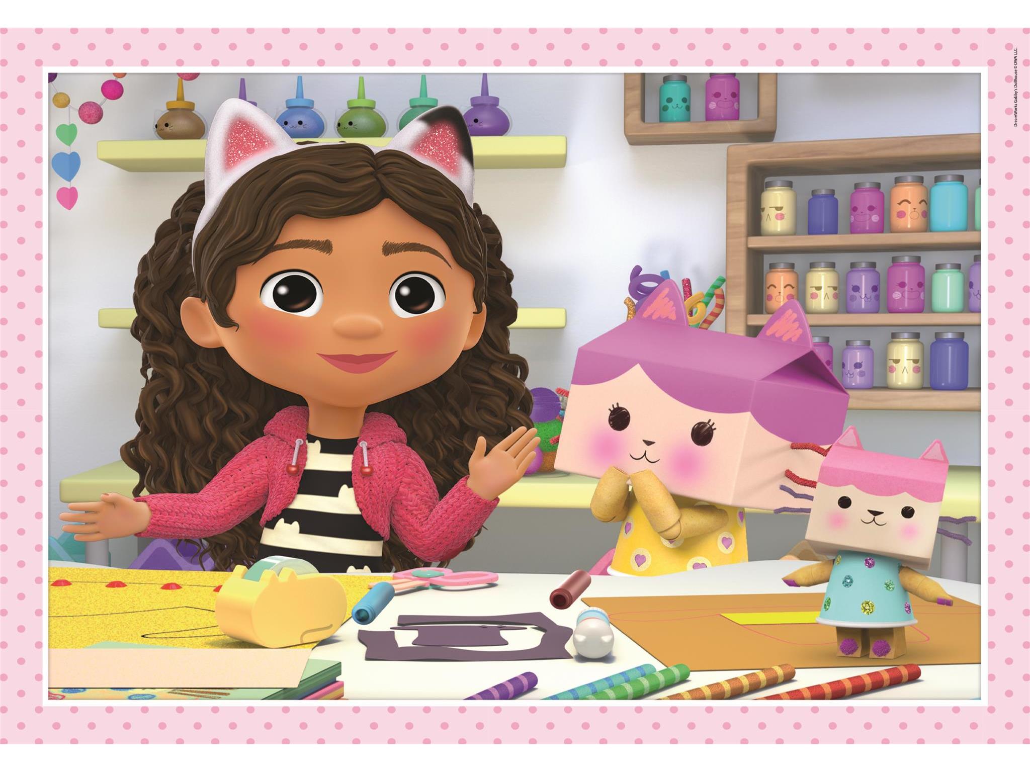 PUZZLE CLEMENTONI GABBY?S DOLLHOUSE 4EM1