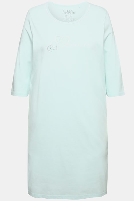 Bigshirts, 2er-Pack, V-Ausschnitt/ Rundhals, 3/4-Arm
