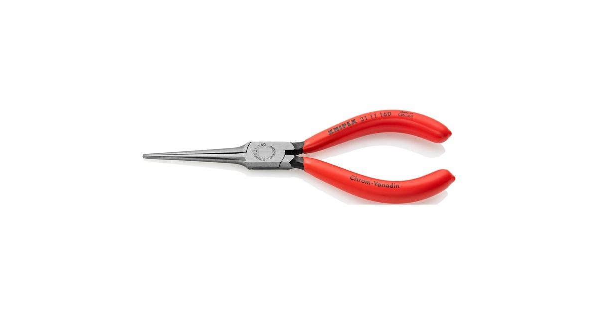 KNIPEXNaaldtang grijptang  (Rood, 160mm)