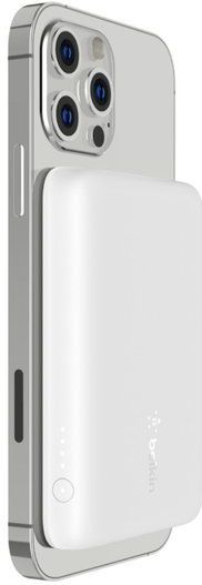 Belkin Draadloze Magsafe Powerbank 2500mAh - USB-C - Wit