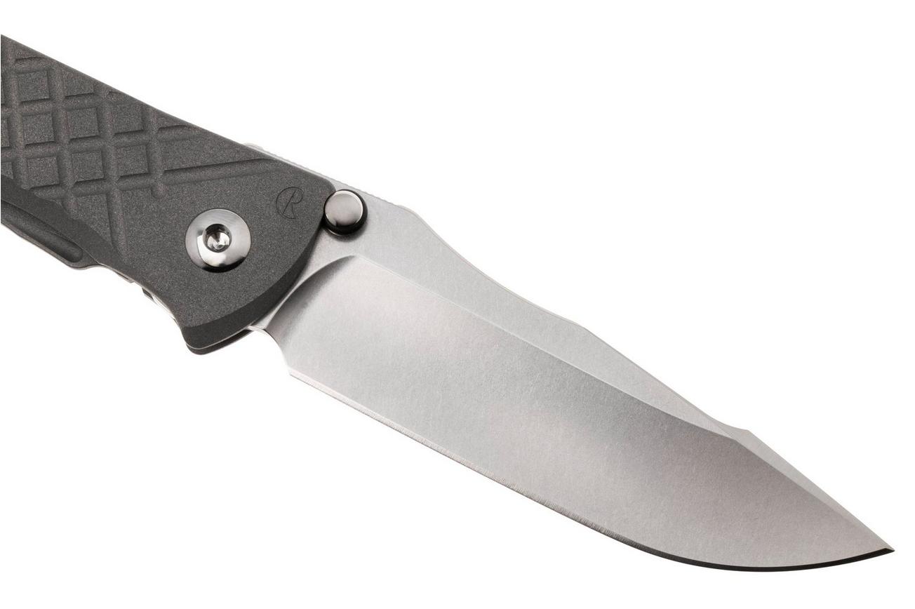 Chris Reeve Umnumzaan Drop Point UMN-1001 CPM-MagnaCut, Titanium, linkshandig zakmes