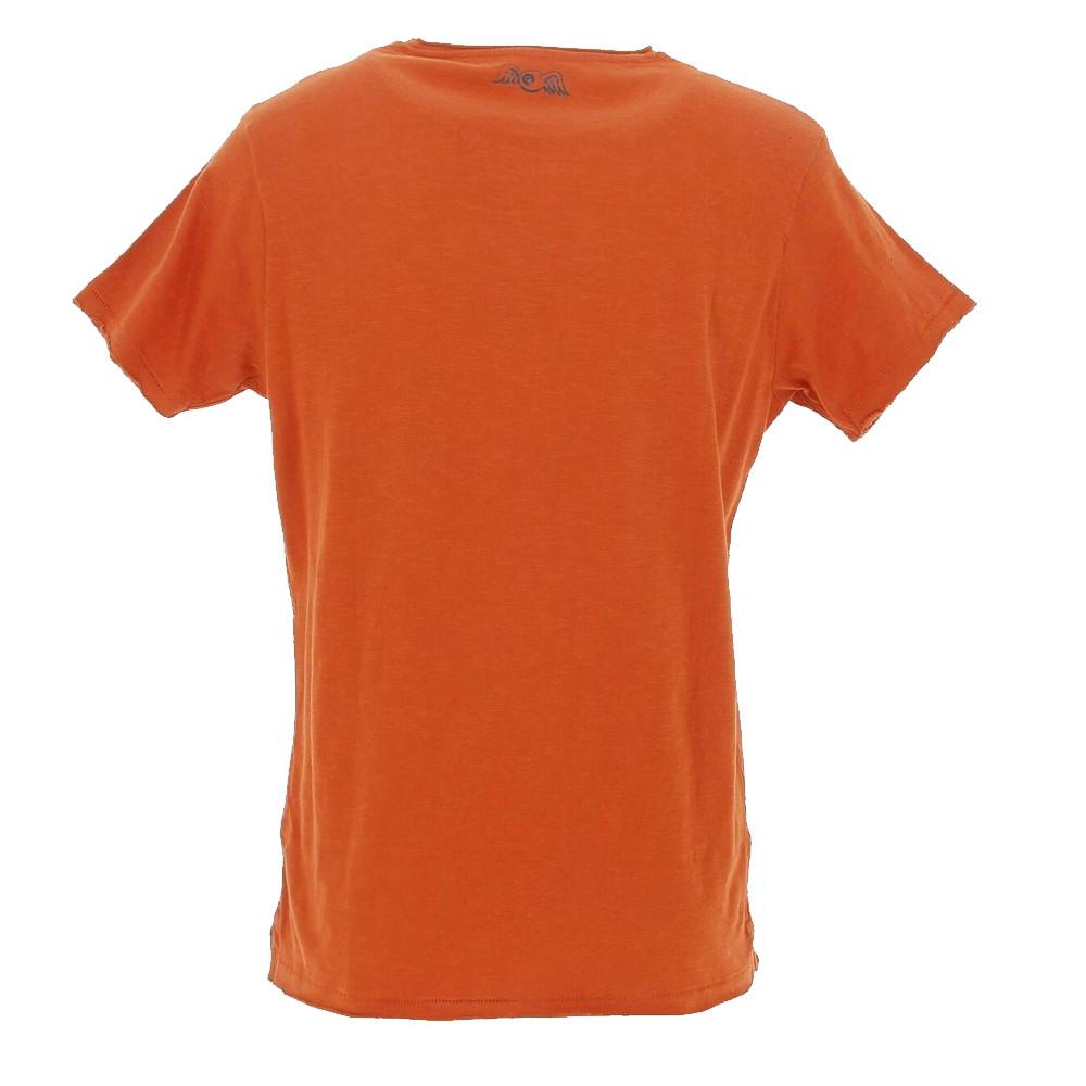 Von Dutch T-shirt Orange Homme Von Dutch RACE