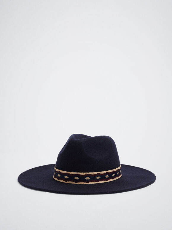 Gorro de lã - Azul marinho