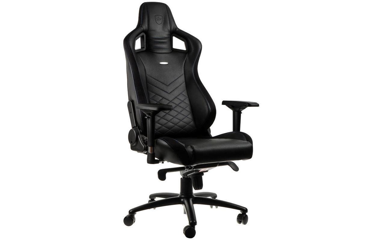 Gaming-Stuhl EPIC Schwarz/Blau<br>Besonders bequemer Computersessel, Mercedes-AMG Petronas Motorsport Edition