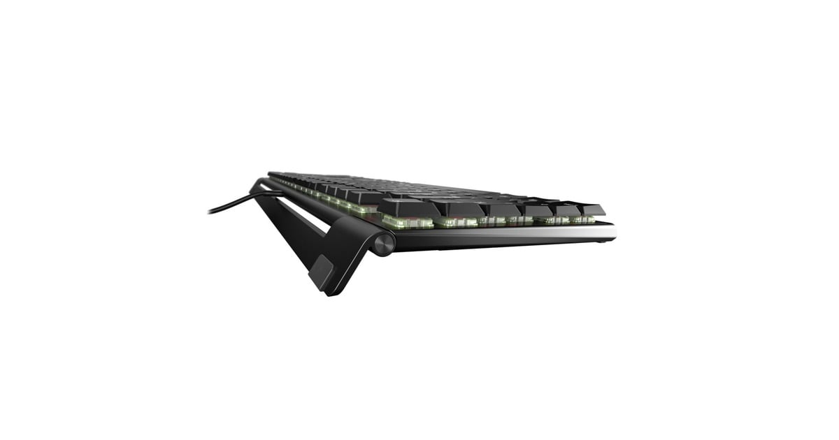 CHERRYMX 10.0N RGB, toetsenbord  (Zwart, EU lay-out (QWERTY), Cherry MX Low Profile Speed, RGB, ABS)
