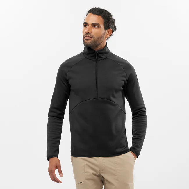 ESSENTIAL WARM  Midlayer mit halblangem Reißverschluss Herren