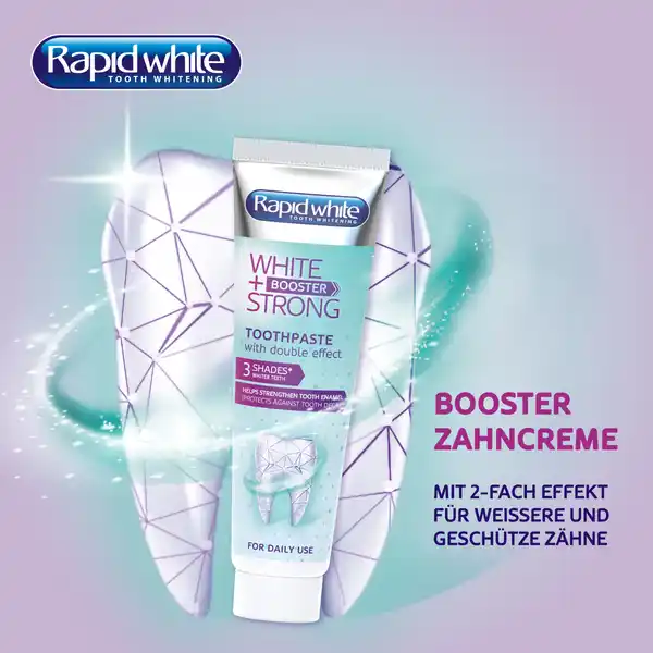 White + Strong Booster Zahncreme