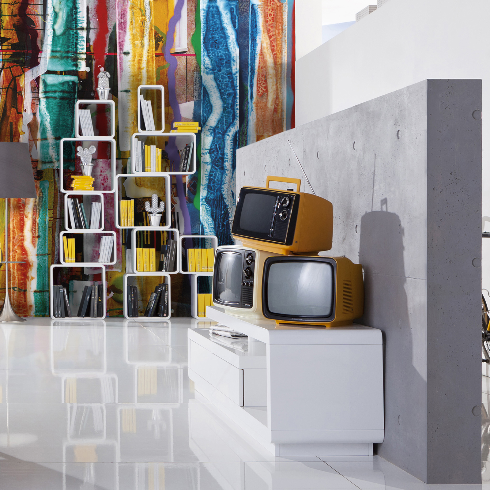 Vlies-Fototapete CLEARWATER XXI - bunt - 500x250 cm