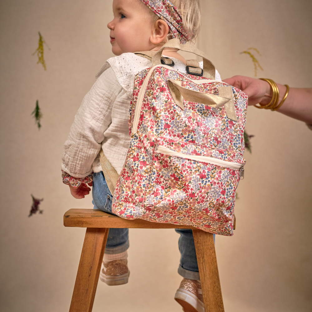 Petit Sac À Dos Gaby Porcelaine Rosée