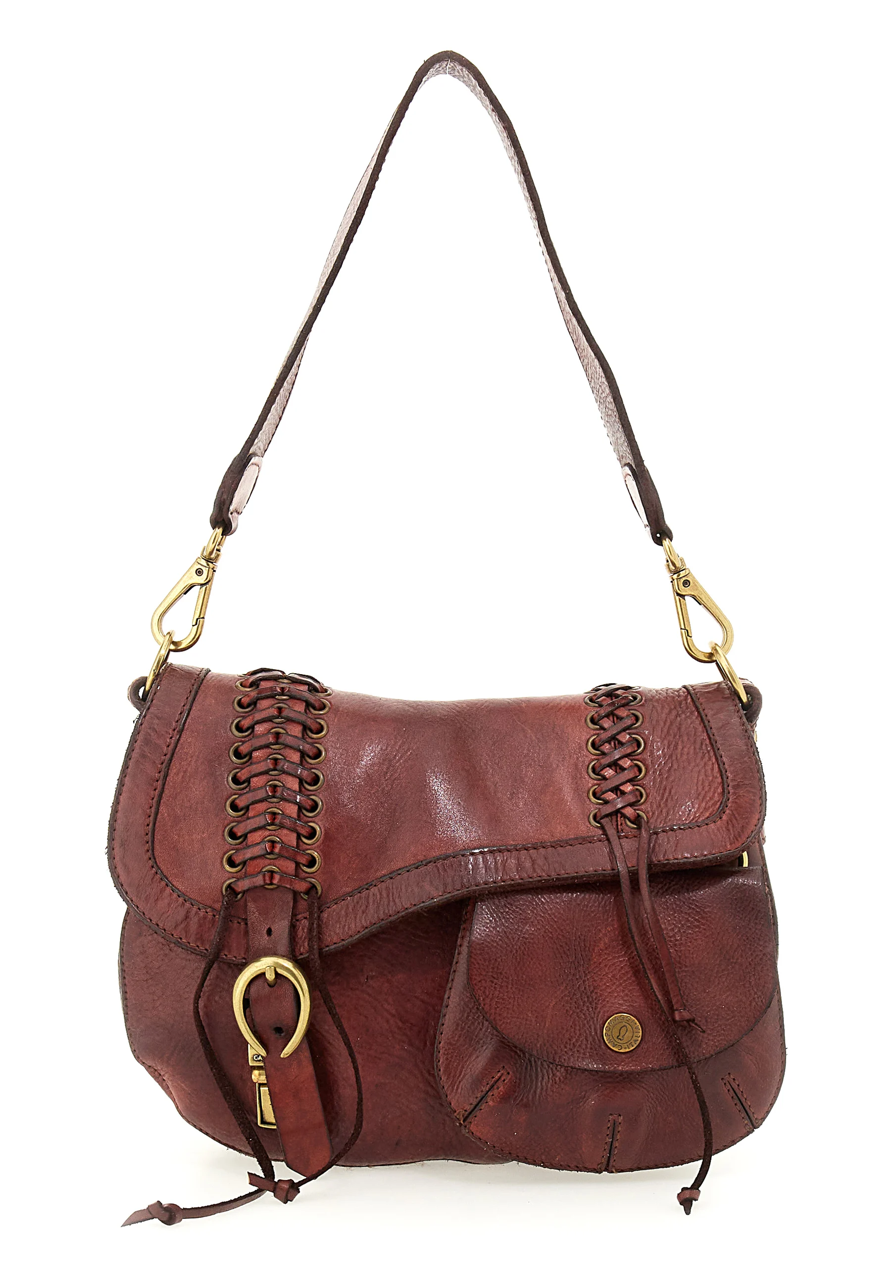 DALIA - Sac porté épaule | Marron