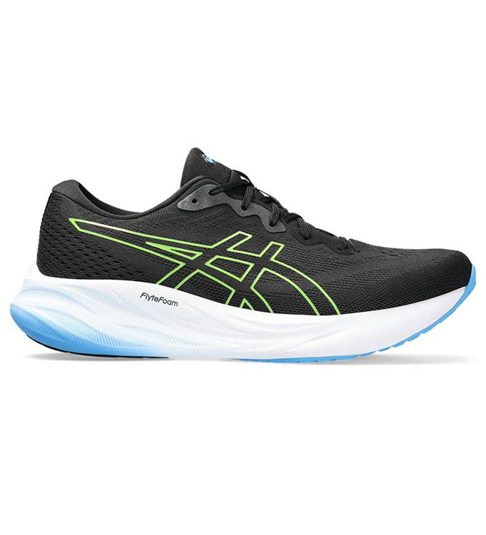 ASICS GEL-PULSE 15 1011B780 BLACK-ELECTRIC-LIME