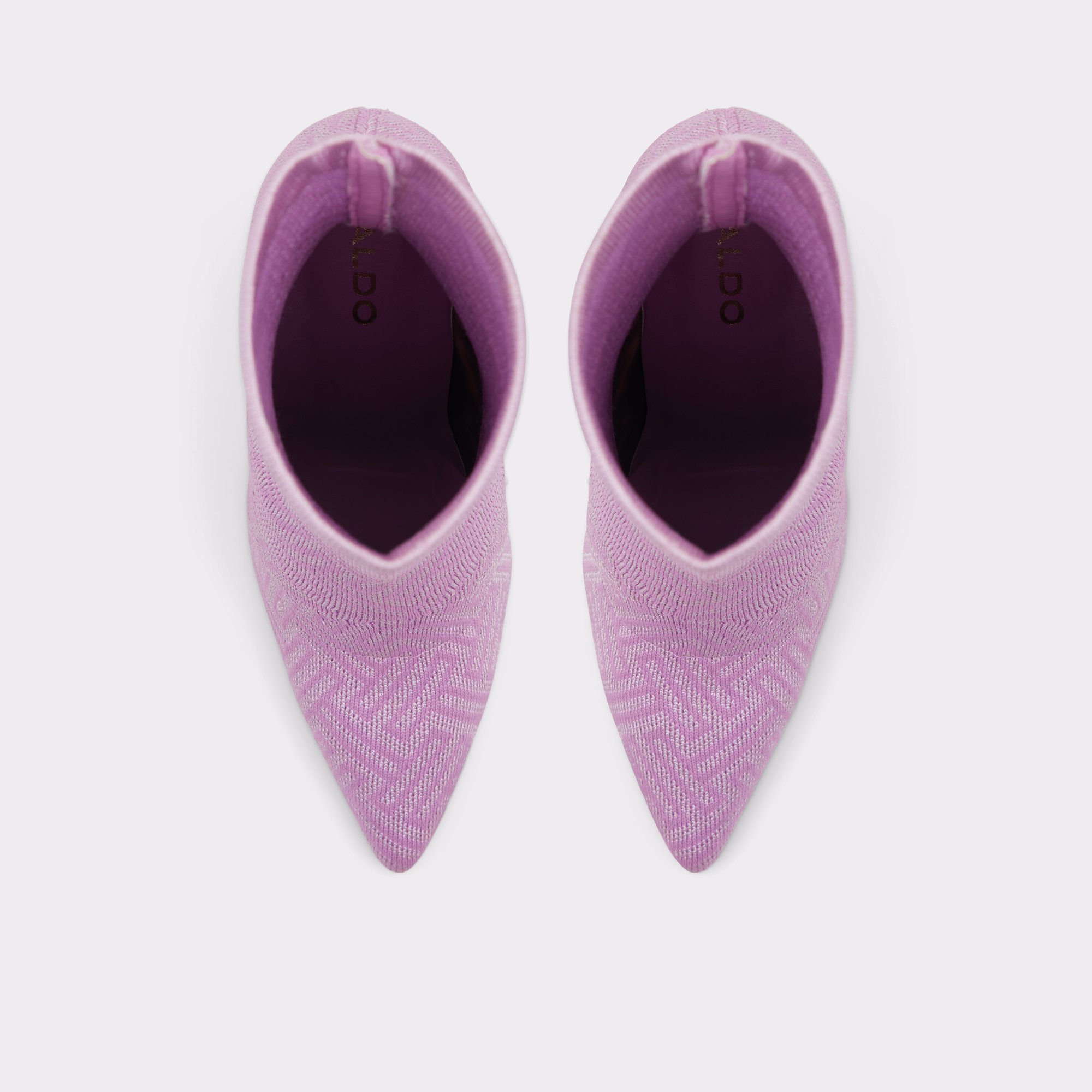 Varsavas Bright Purple Women Sock boots