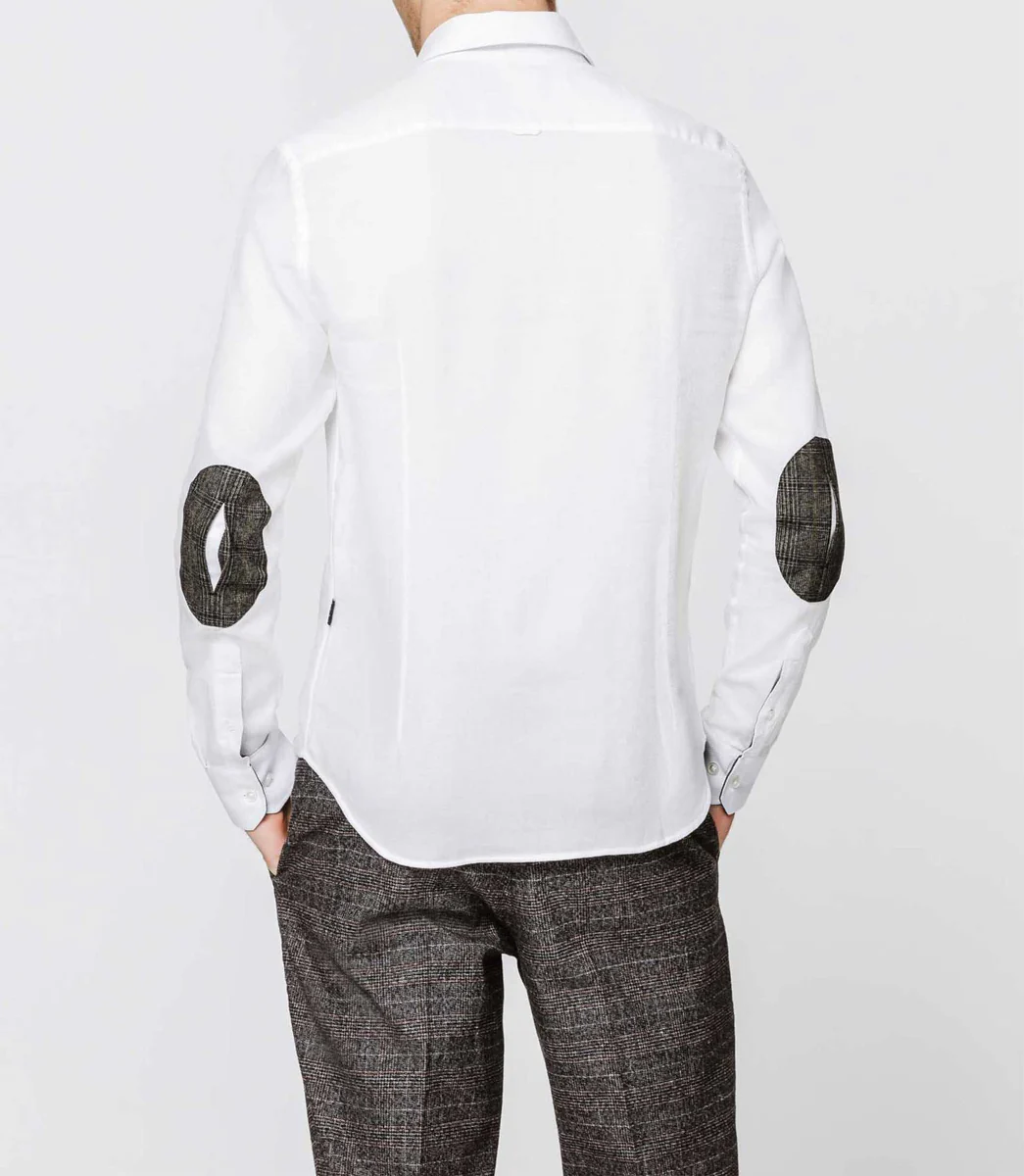 Chemise casual coton blanc