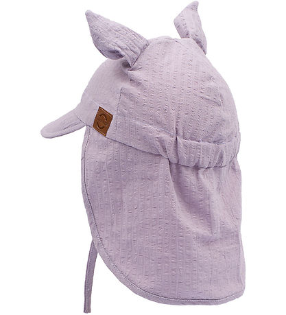 Mikk-Line Sonnenhut - Langer Hals - UV50+ - Lavender Aura m. Ohr