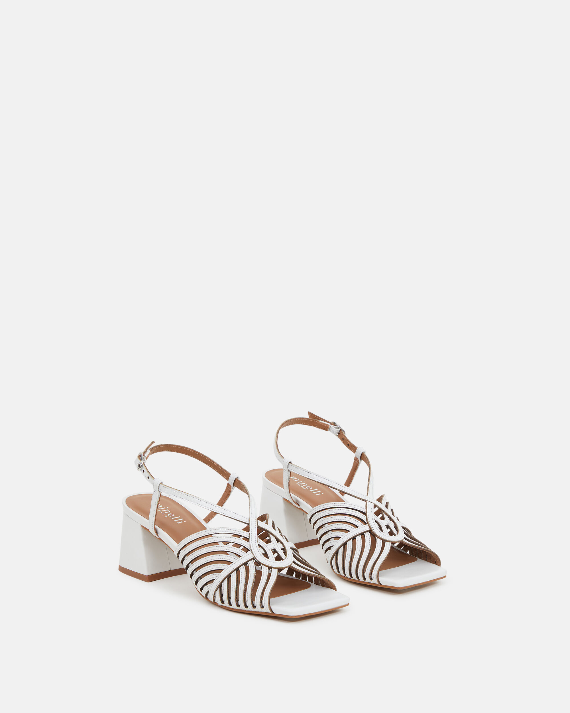 SANDALE LAURETTE Blanc