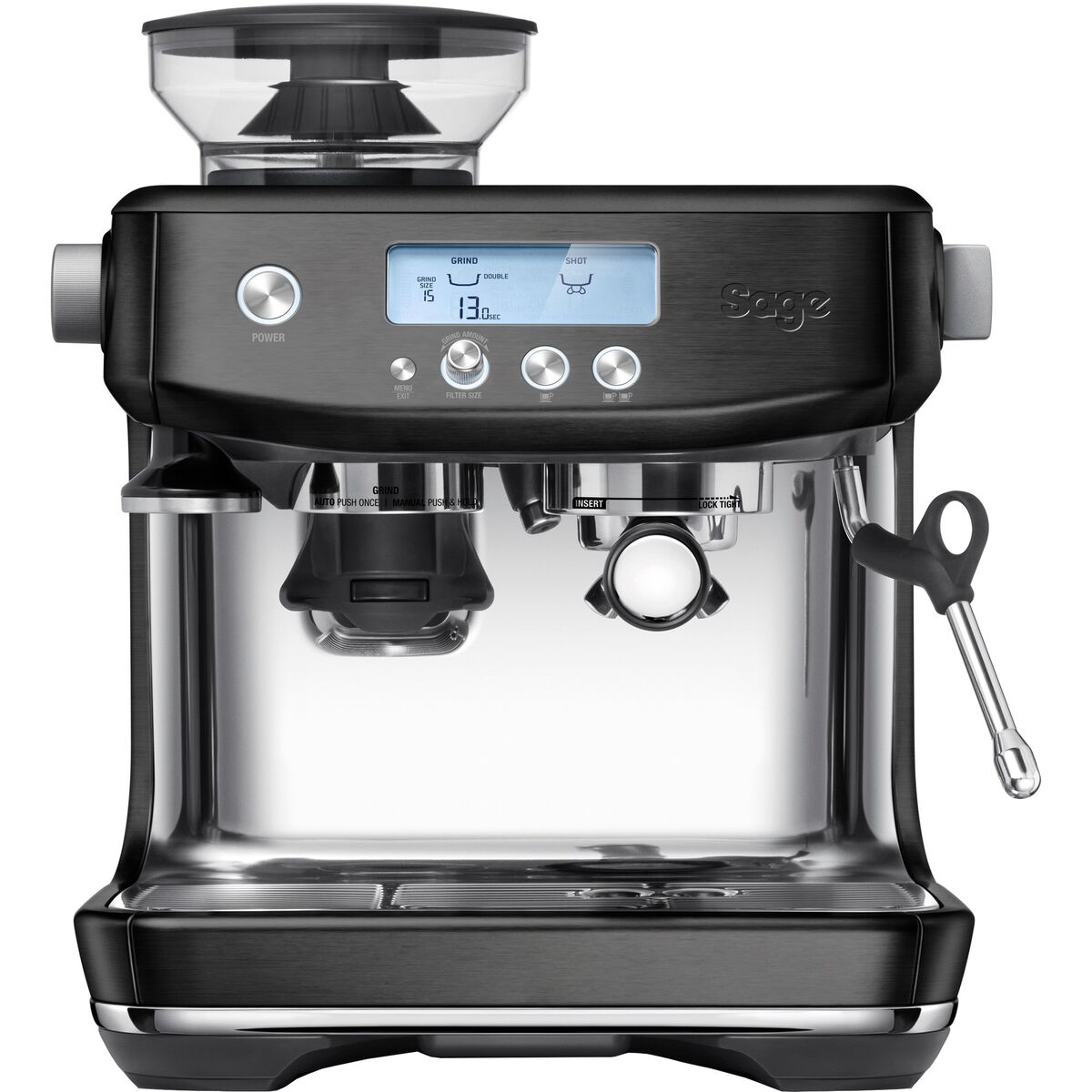 SES878BST Barista Pro Espressomaskine, grå