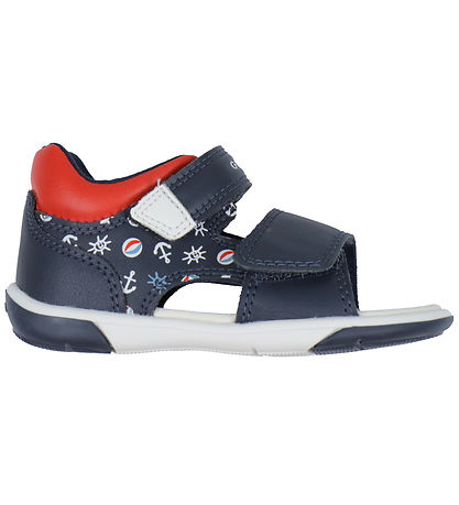 Geox Sandalen - Zapito - Navy/Rot