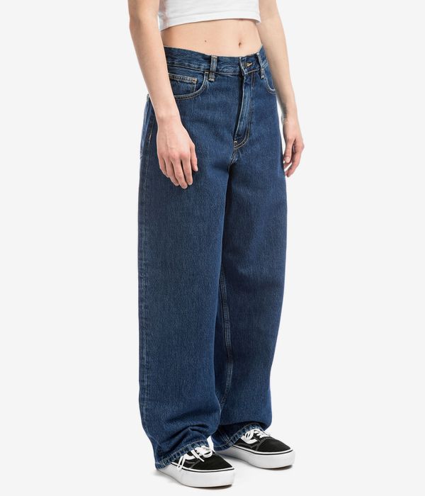 Carhartt WIP W' Brandon Pant Smith Jeans women (blue stone washed) online kaufen | skatedeluxe