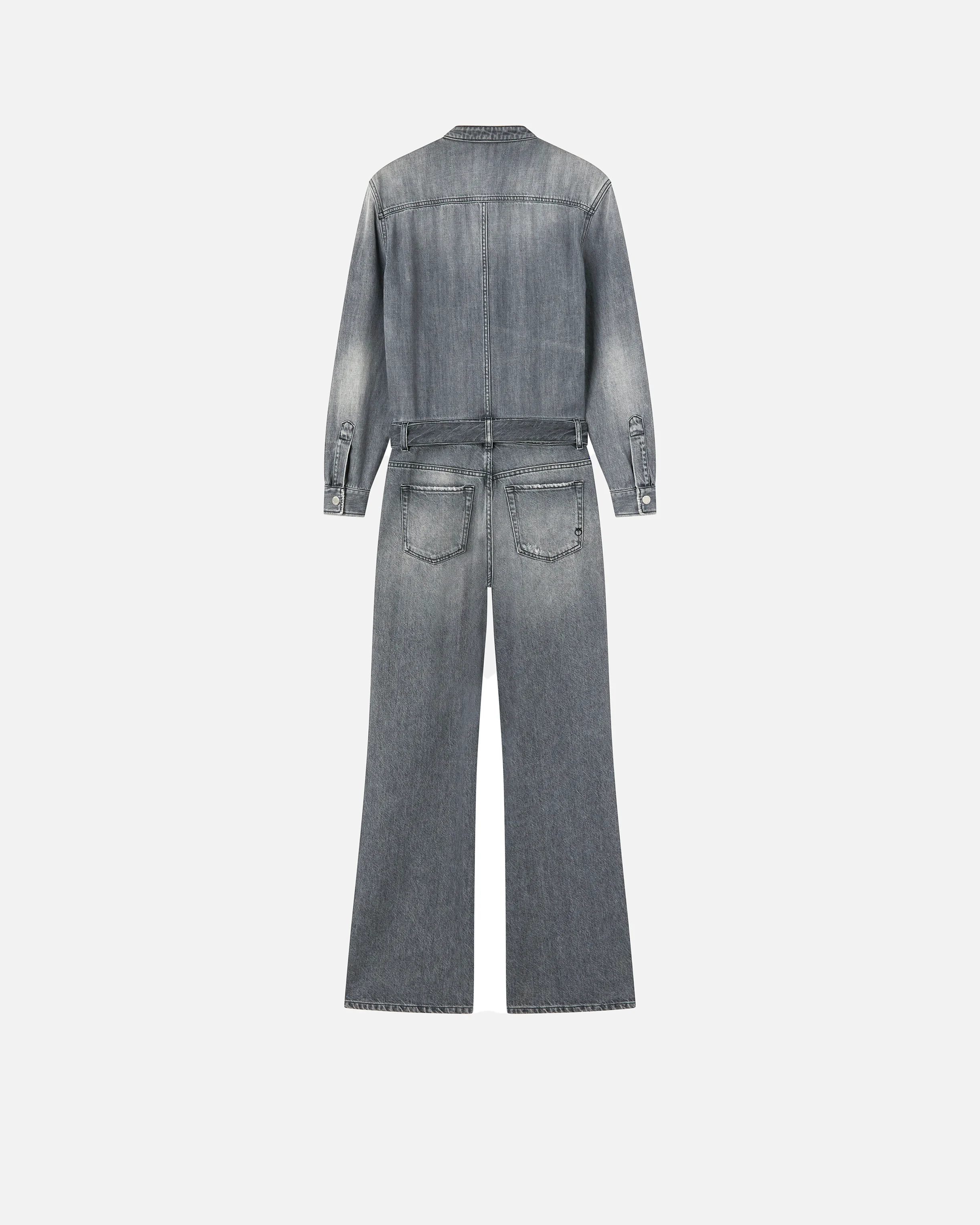 Combinaison en denim | Gris
