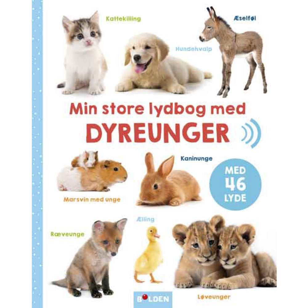 Køb Forlaget Bolden Min Store Lydbog Med Dyreunger