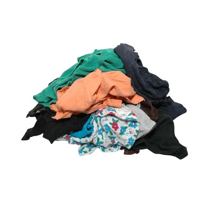 BOVE Poetsdoeken gekleurd dun tricot 5kg (8700507)