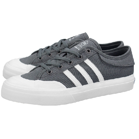 Adidas Skateboarding Matchcourt J Grey White 3 US