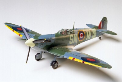 Tamiya - Spitfire Mk Vb Modelfly Byggesæt - 1:48 - 61033