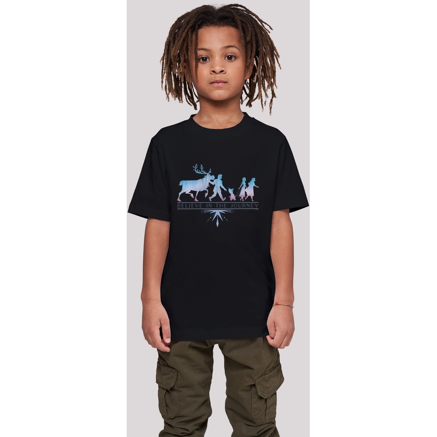 F4NT4STIC T-Shirt  Frozen 2 Believe In The Journey schwarz