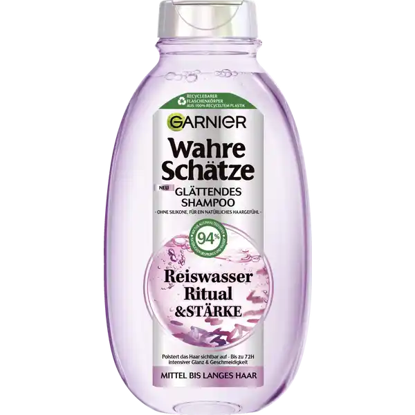 Glättendes Shampoo Reiswasser Ritual & Stärke