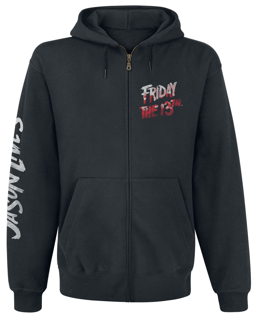 Jason Lives! | Vendredi 13 Sweat-shirt zippé à capuche