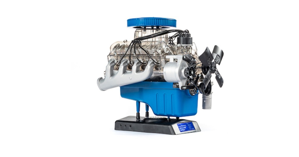 FranzisFord Mustang V8-motor Modelbouw  (Schaal 1:4)