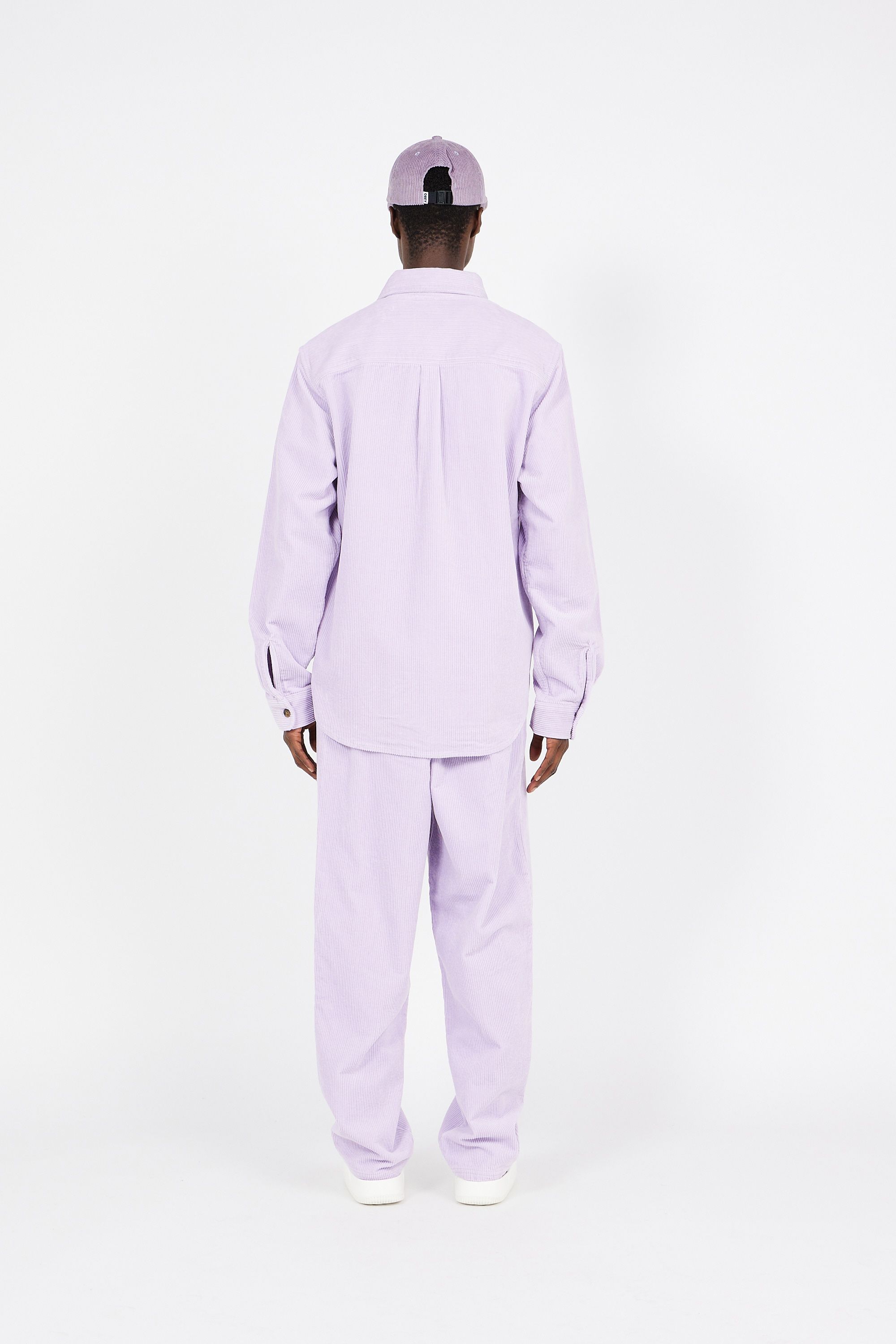 LES DEUX Veste Kody Heavy Corduroy Overshirt Violet