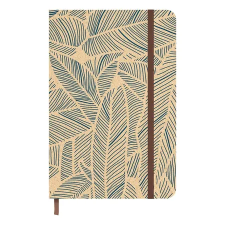 Idena Agenda Big 2025 - Nature Leaves, 13 x 21 cm, FSC®-Mix