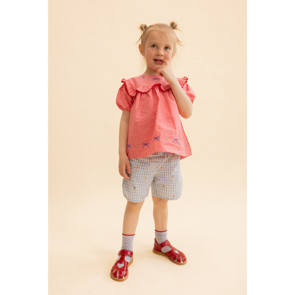 Køb Flöss Sky Berry Gingham Mille Shorts
