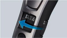 Panasonic Multifunktionstrimmer »ER-GB80-H503« 3 Aufsätze für Bart, Haare & Körper inkl. Detailtrimmer