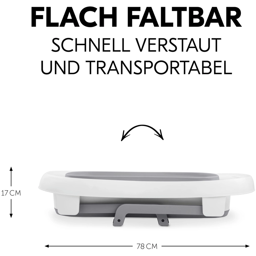 hauck Faltbadewanne Wash N Fold L WhiteStone