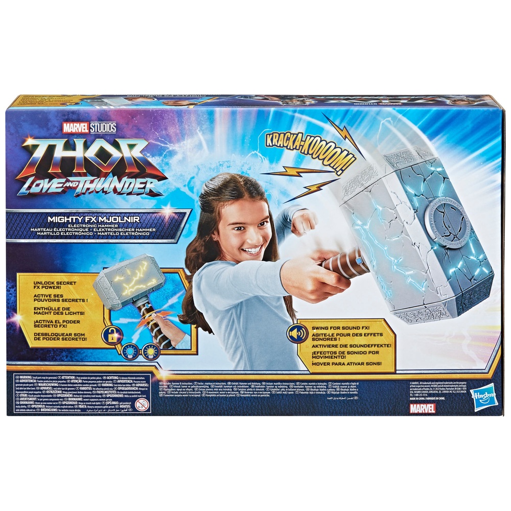 Marvel – Thor: Liebe und Donner Mighty FX Mjölnir Elektronischer Hammer
