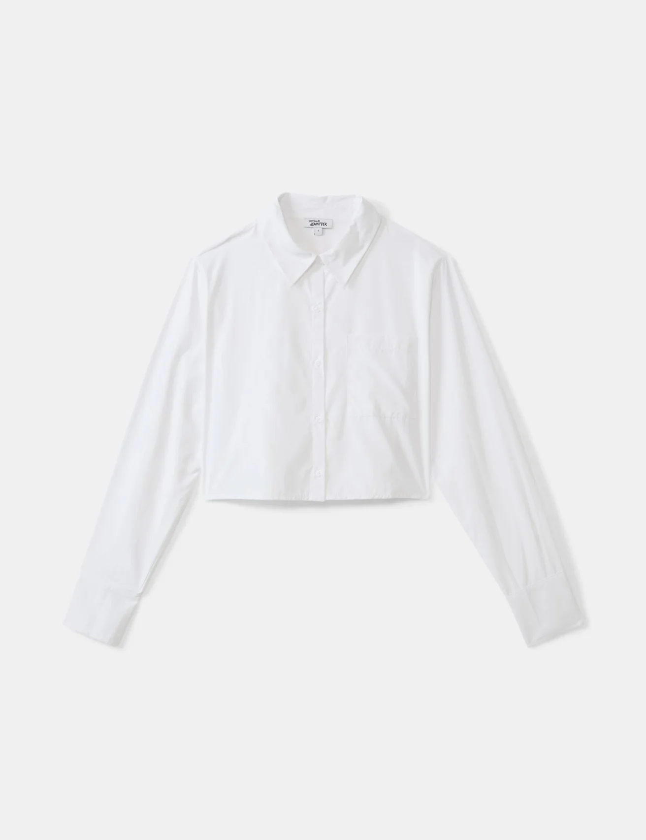 Chemise courte blanche