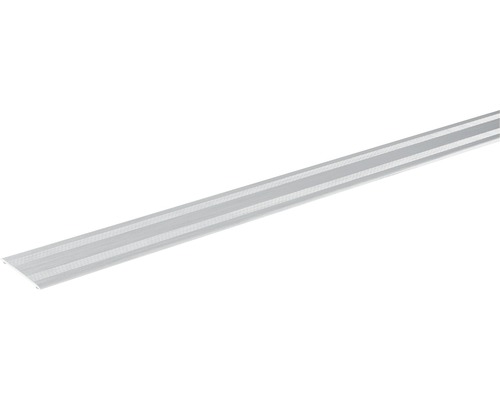 SKANDOR overgangsprofiel, zilver geanodiseerd, zelfklevend, 2x38x900 mm