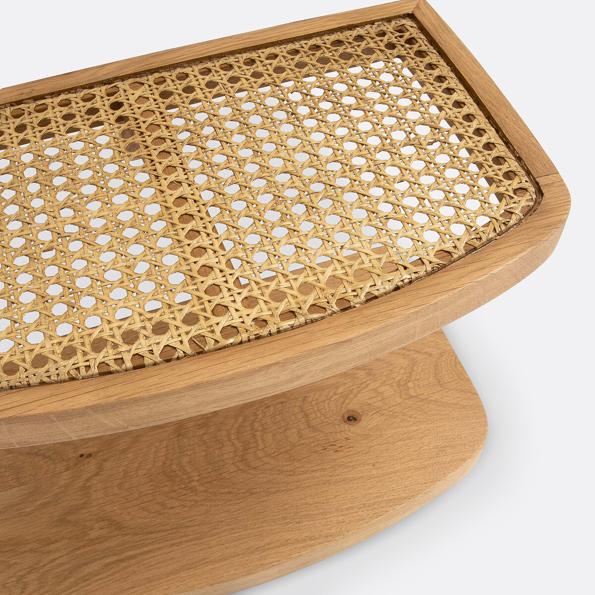 LA REDOUTE INTERIEURS<br>Conjunto de 2 painéis de parede em carvalho e rattan, Buisseau