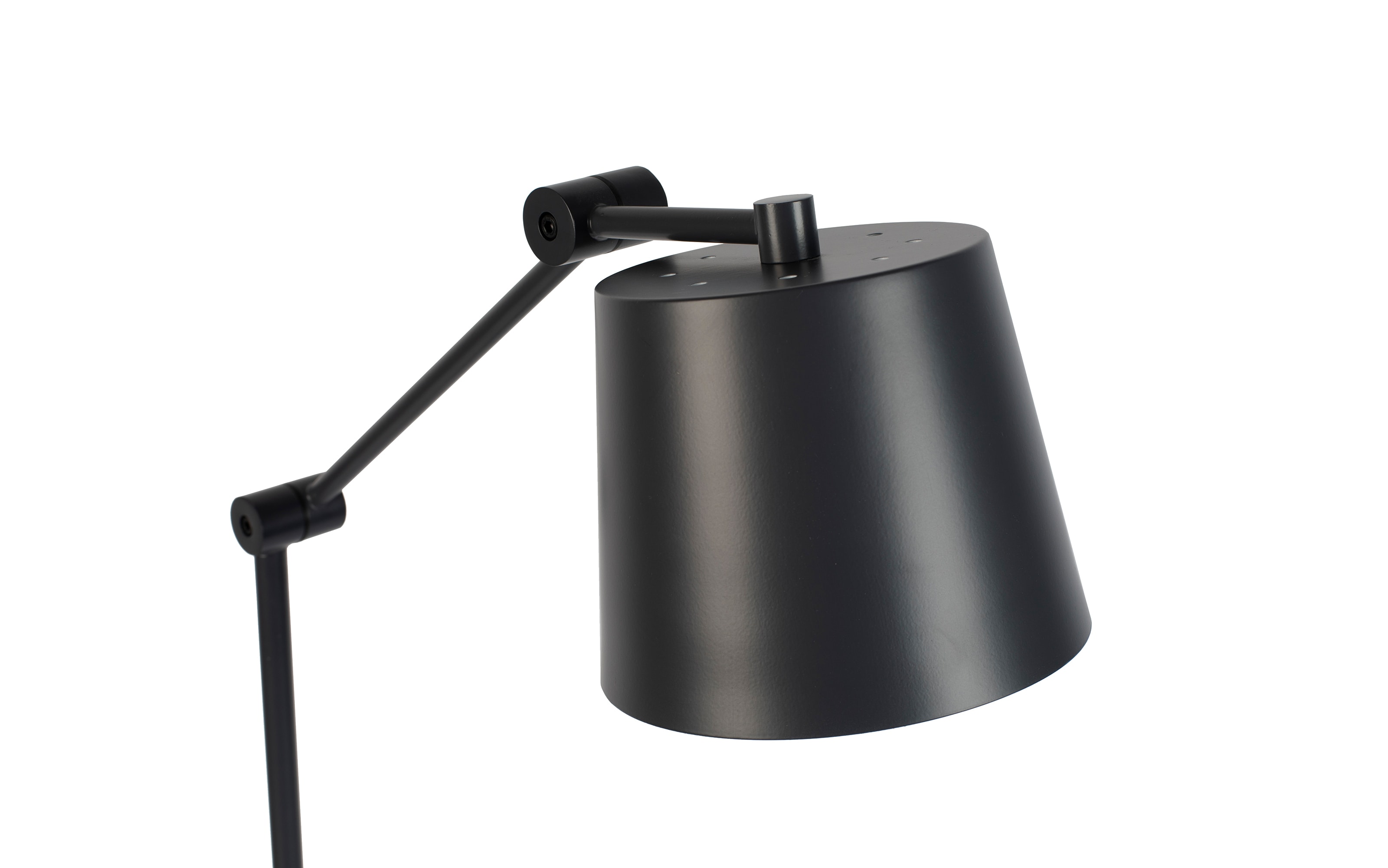 Standleuchte Hajo in schwarz, 135 cm