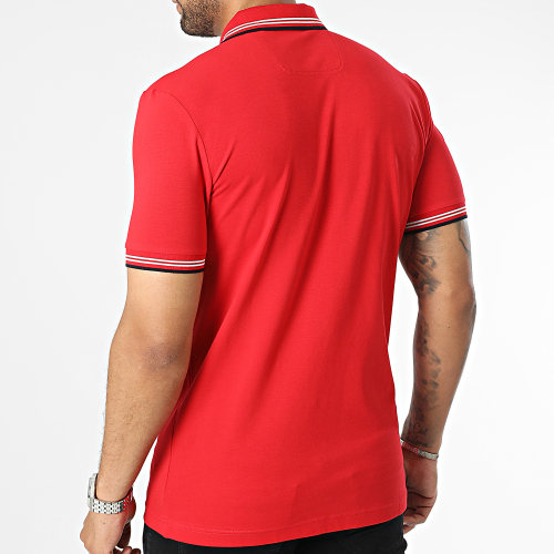 Polo Manches Courtes Slim Paul Curved 50469245 Rouge